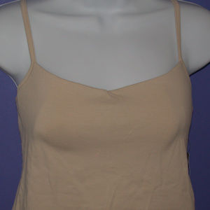 NWT Vestiny Camisoles W/ Underwire Bras Tan Stone